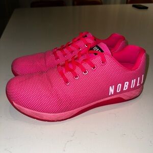 Neon Pink Men’s NOBULL Trainers